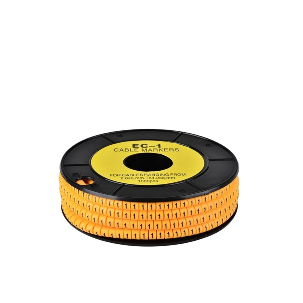 Cable Marker Ec1 Plastic Wire Label Az Bright Color Coding Durable FadeâResistant Sleeve 9169991725376