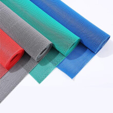 Commercial Non Slip Floor Mat PVC Drainage Roll AntiSlip Waterproof for Restaurant Bar Bathroom Blue 3x32.8ft