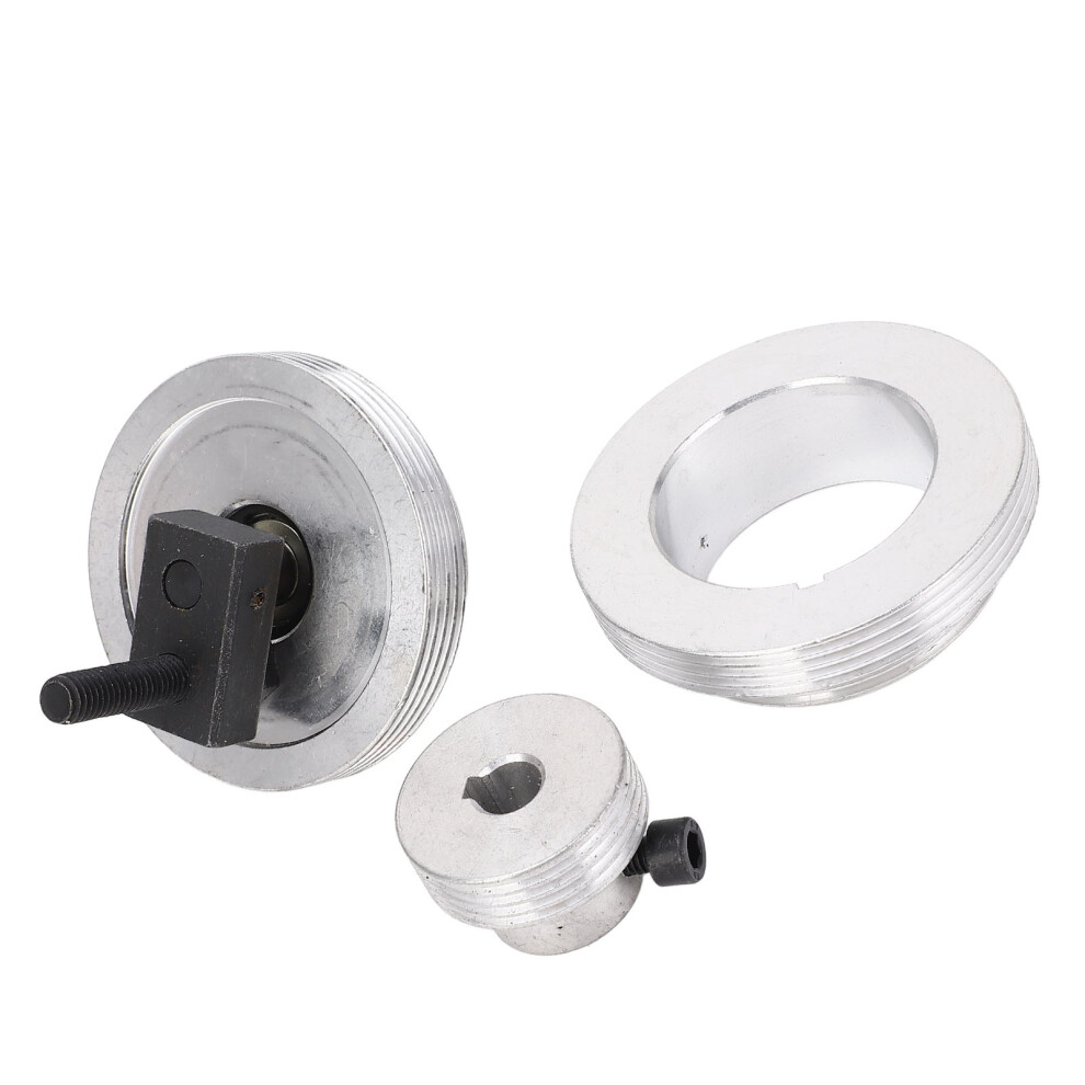 Motor And Transition Belt Pulley Aluminium Alloy For Mini Lathe Mx-210 Wm-210 8411387544285