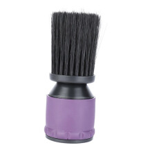 Soft Bristle Barber Cleaning Brush for Quick Hair Removal with SkinFriendly Ergonomic Grip