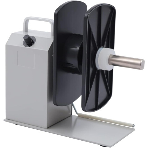 Automatic Label Rewinder for Barcode Printers, Bidirectional Rewind Mode, 13 inch Adjustable Core, 8in/s Speed