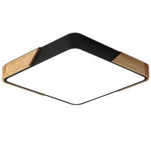 36W Dimmable LED Square Ceiling Light Fixture with Three Lighting Modes for Living Room, Kitchen, Entryway – Dark 30cm