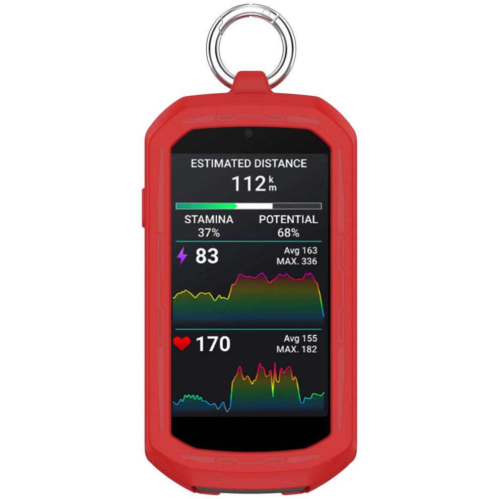 Case Shockproof Soft Tpu Slim Protective Cover Cycling Computer Accessory For Garmin Edge 1050 Red 9044945569100