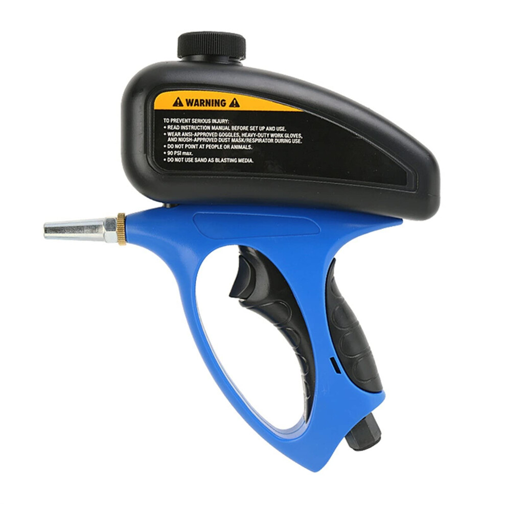 Sandblasting Gun With Adjustable Flow, Large Capacity, Handheld Portable Sand Blaster For Rust Removal 9169991726540
