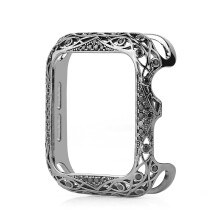 Diamond Design Metal Case for Apple Watch 40mm Protector Cover for iWatch SE 6 5 4 Precise Fit