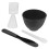 1 Set Bol Mélangeur En Silicone Pour Spatule 1