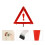 4Pièces Triangle De Routière Auto Pratique Couleurs Diverses 10