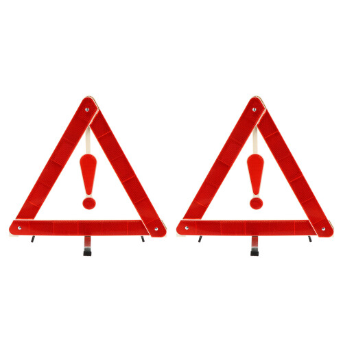 4Pièces Triangle De Routière Auto Pratique Couleurs Diverses 1