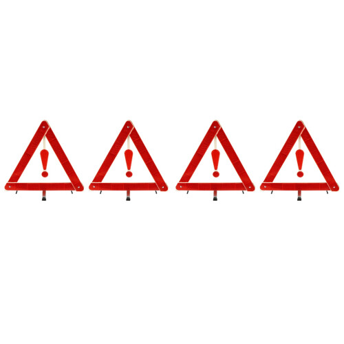 4Pièces Triangle De Routière Auto Pratique Couleurs Diverses 2