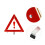 4Pièces Triangle De Routière Auto Pratique Couleurs Diverses 9
