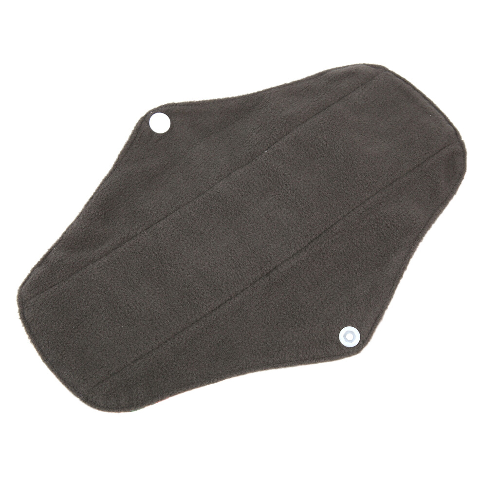 2Pcs Bamboo Charcoal Reusable Menstrual Pads, 18x25cm, Washable & Soft