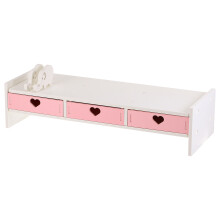 2Pièces Support Écran Rose Multiusage Avec PVC