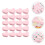 40Pièces Clips Plastique Rose Forme Pour Conservations Snacks 9