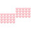 40Pièces Clips Plastique Rose Forme Pour Conservations Snacks 4