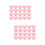40Pièces Clips Plastique Rose Forme Pour Conservations Snacks 7
