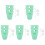 5Ensembles Silicone Multicolores Anti-Rayures Antidérapantes 4
