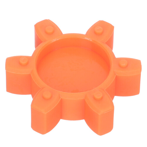 3Pièces Insert Spider Caoutchouc Souple Orange Pour Accouplement Mors 1