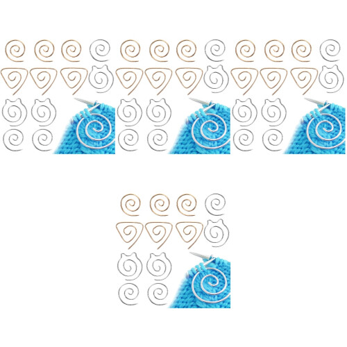 48Pièces Aiguilles De Couture Courbées Acier Inoxydable Multi-Usage 2