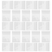 300Pcs Compact PVC Self Seal Jewelry Bags for Necklace Storage