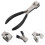 3Pcs Professional Jewelry Making Pliers Multi-Function Wire Tools 10