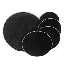 Drum Practice Pad Set with DualLayer Mesh Drum Heads, Low Noise Silent Bass, 1020 Inch