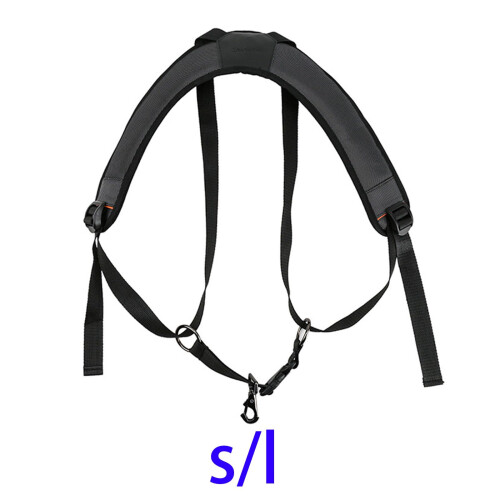 Adjustable Double Shoulder Saxophone Harness with Soft Padding and Secure Hook for Comfort 2