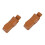 Leather Harmonica Case Set of 2 Brown Shockproof Storage Pouch Compact TravelFriendly Protection 1