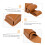 Leather Harmonica Case Set of 2 Brown Shockproof Storage Pouch Compact TravelFriendly Protection 3