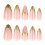 French Gold Edge Press-on Nails - Chip & Smudge Proof 10