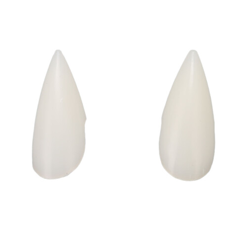 Fangs Safe Lifelike Horror False Teeth Pair for Cosplay Halloween