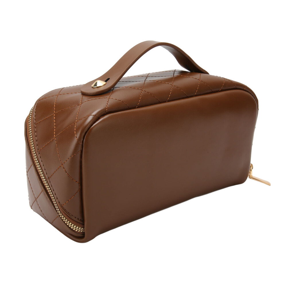 Sturdy PU Leather Makeup Pouch