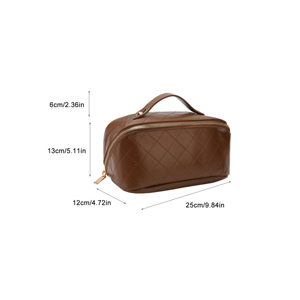 Sturdy PU Leather Makeup Pouch