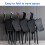 Office Folding Chair with Adjustable Writing Tablet, Ergonomic Mesh Back Support, Wheels, Green 4