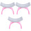 3Pièces Coussin Main Poignet Silicone Rose Ergonomique 4