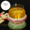 4Ensembles Plateau Lampe Kérosène Ghee, Accessoire Élégant 11