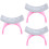 3Pièces Coussin Main Poignet Silicone Rose Ergonomique 7