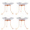 4Ensembles Plateau Lampe Kérosène Ghee, Accessoire Élégant 5