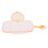3Pièces Boîte Lingettes Bébé PP Orange Compacte Pour Poussette Lit 1