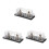 3Pièces Support Fusible Circuit Auto Multi Couleurs Usage Camping 6