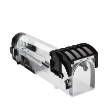 Smart SelfLocking Sliding Door Track System with Transparent Durable Housing, Easy Clean 32x8x8 2pcs