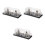 3Pièces Support Fusible Circuit Auto Multi Couleurs Usage Camping 10