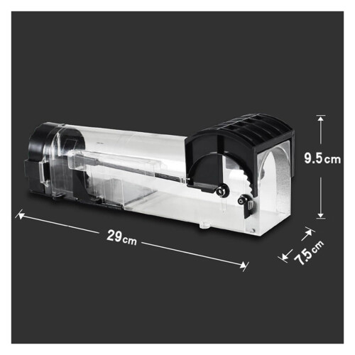 Smart SelfLocking Sliding Door Track System with Transparent Durable Housing, Easy Clean 32x8x8 2pcs 2