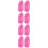 4 Pieces Cake Sickle Molds Goddess Shape Fruit Pudding 11
