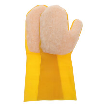 2pcs Warm Waterproof Pool Cleaning Gloves with Antislip Grip for Spa and Aquarium Scrubbing