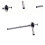 Drum Holder with Durable Metal Kick Drum Mount Bracket for Stable Bass Drum Percussion Stand 3