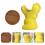 2St Gele Keramisch Voor Desktop En Kantoordecor 6