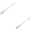 2Pcs Stainless Steel Cocktail Muddler Bar Tool Silver Mixer 6