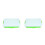 2Pcs ABS Sand Tray with Lid Portable Small Sand Box Green 10