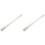 2Pcs Stainless Steel Cocktail Muddler Bar Tool Silver Mixer 2