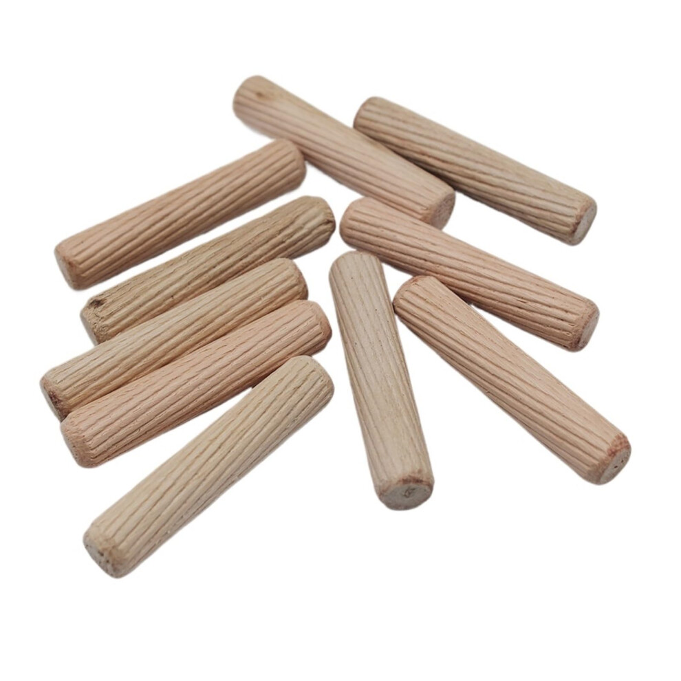 3000Pcs Wooden Dowel Pins Set 6Mm 10Mm Hardwood Fluted Dowels For Furniture And Woodworking 9113335845053
